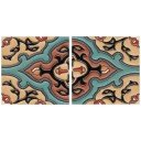 Ceramic High Relief Border Tile RVL 135-R
